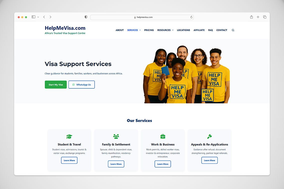 Zylaris Case Study: HelpMeVisa.com