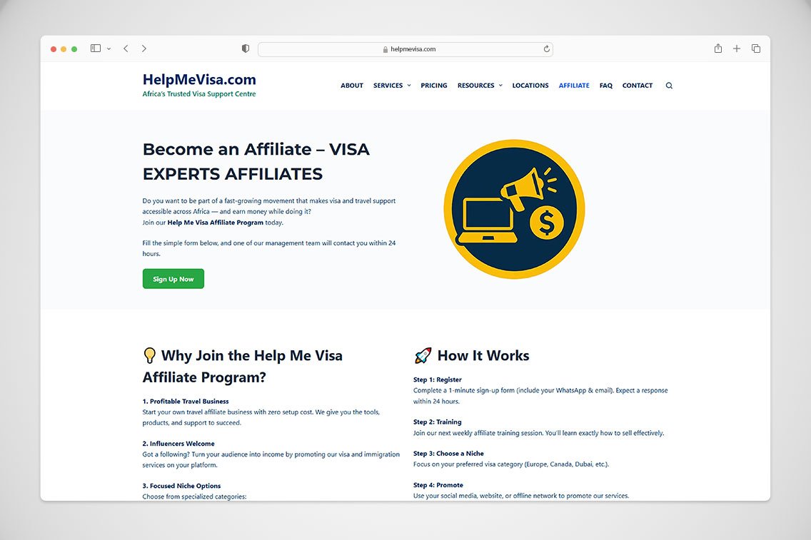 Zylaris Case Study: HelpMeVisa.com