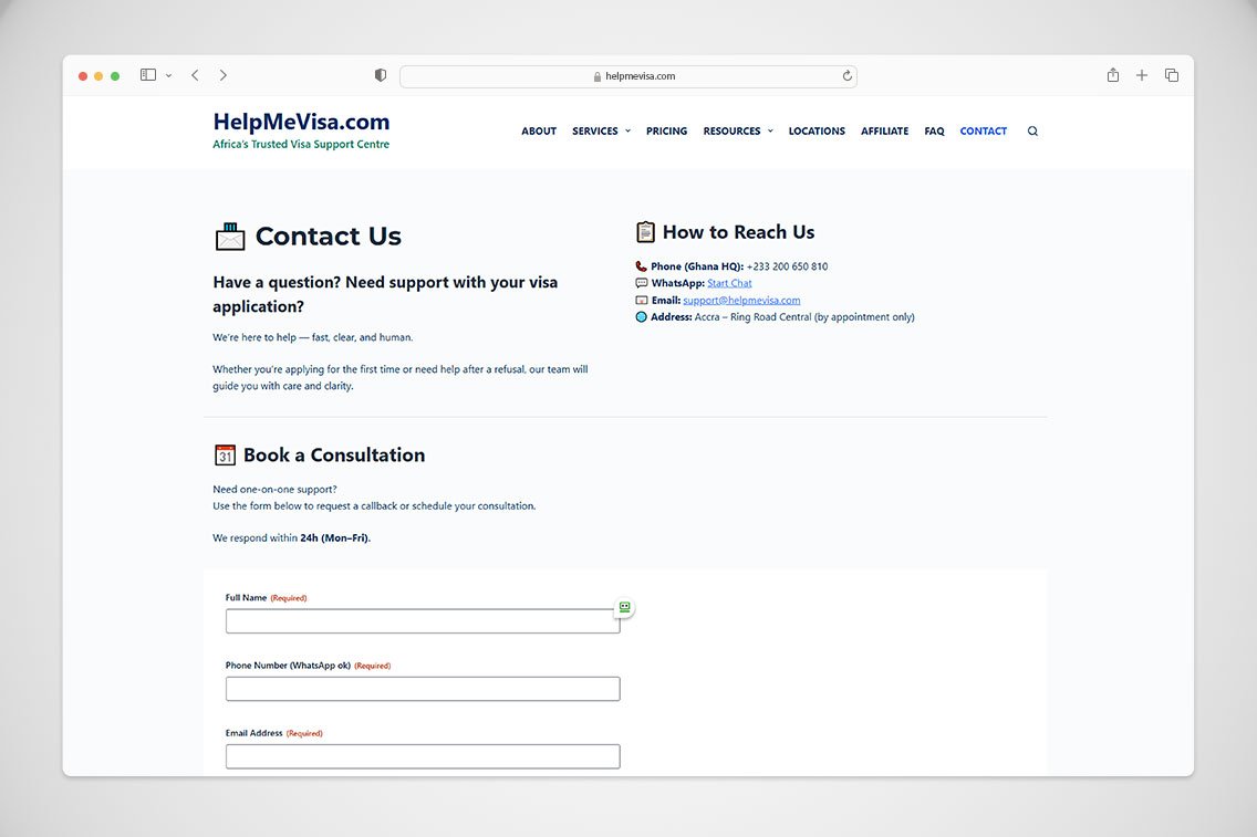 Zylaris Case Study: HelpMeVisa.com