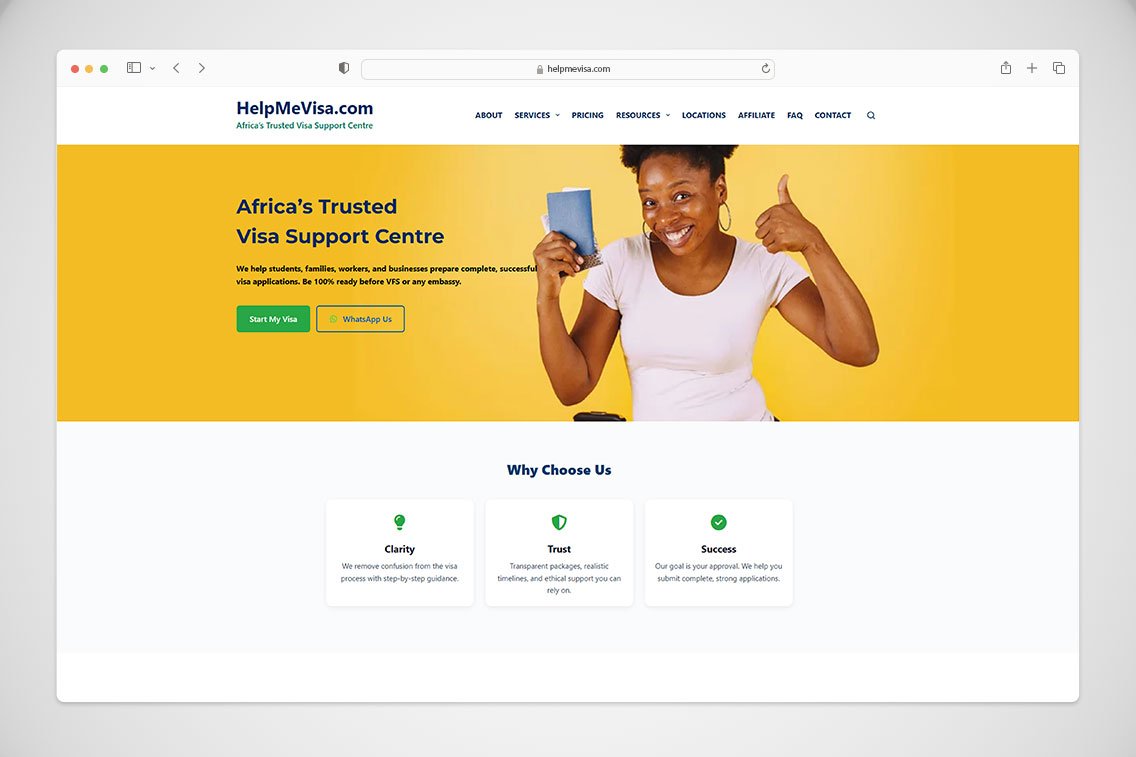 Zylaris Case Study: HelpMeVisa.com