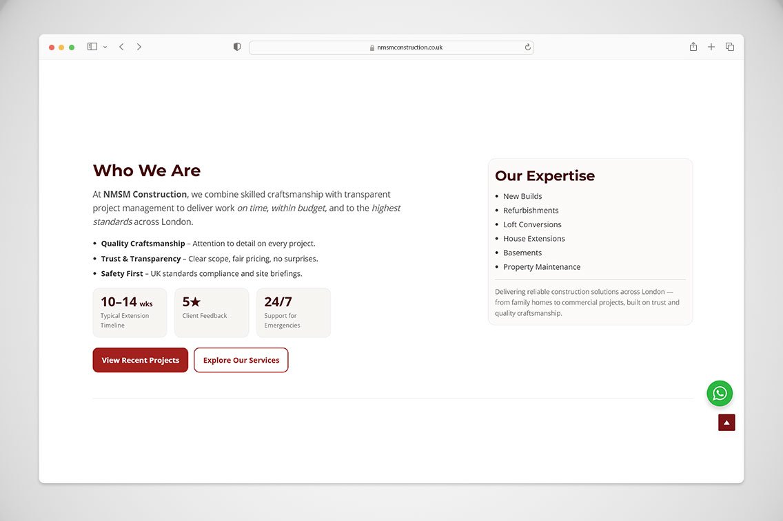 Building NMSM Construction’s Digital & Operational Framework