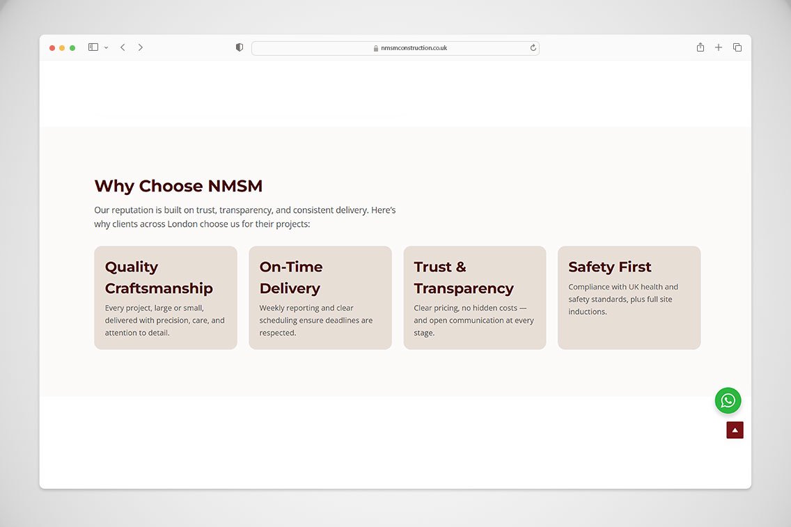 Building NMSM Construction’s Digital & Operational Framework