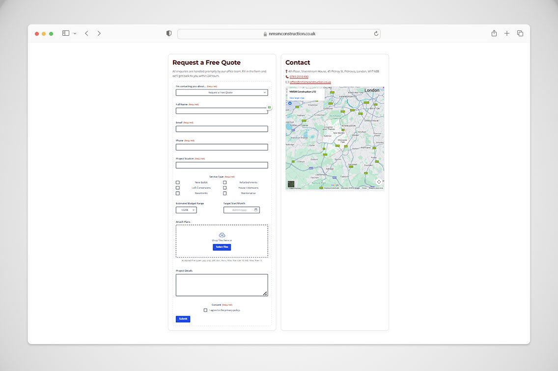 Building NMSM Construction’s Digital & Operational Framework