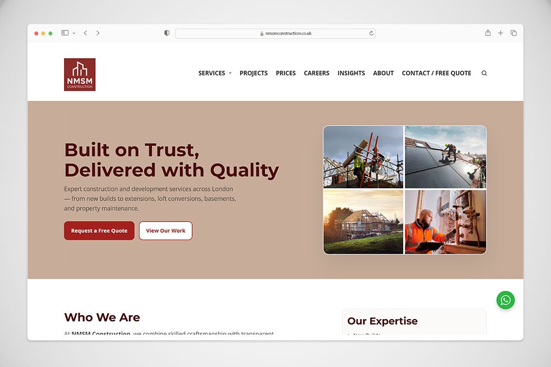 Building NMSM Construction’s Digital & Operational Framework